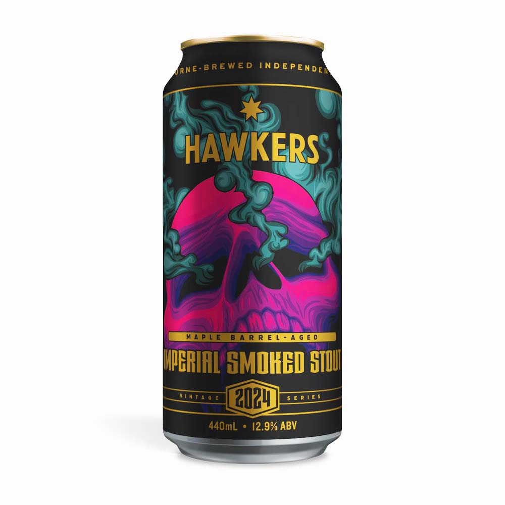 Hawkers Beer - Maple Barrel Aged Imperial Smoked Stout (2024)