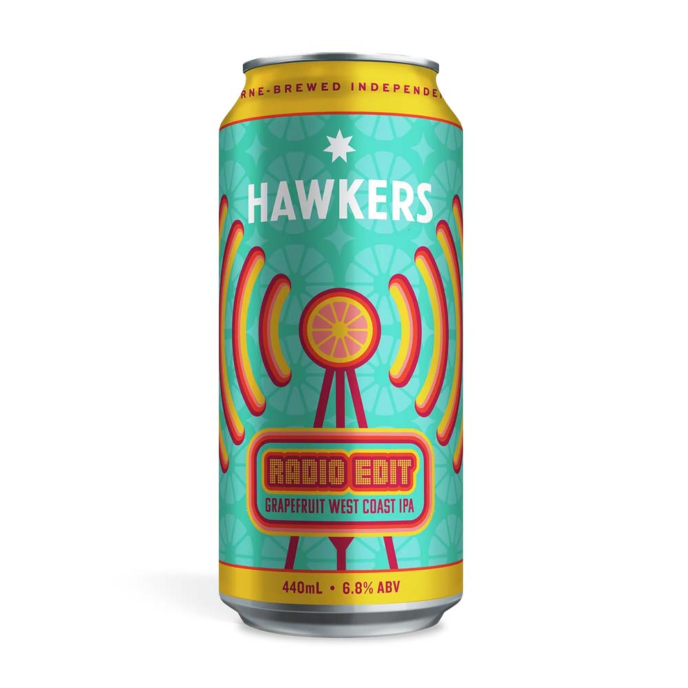 Hawkers Beer -  Radio Edit Grapefruit West Coast IPA