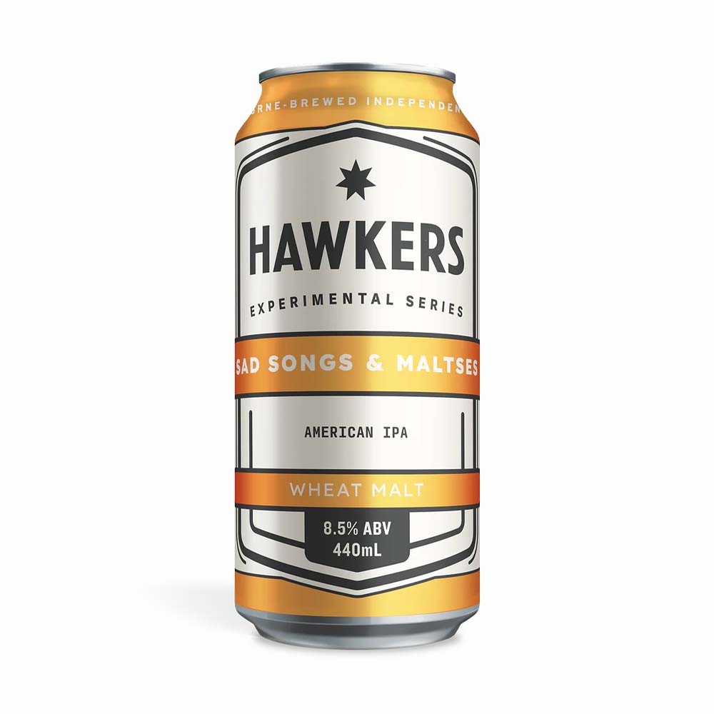 Hawkers Beer - Sad Songs & Maltses - Wheat Malt American IPA