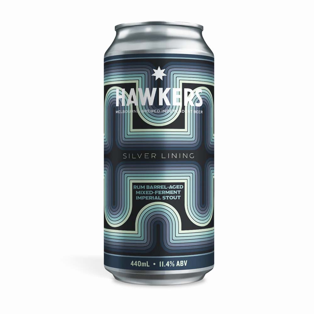 Hawkers Beer - Silver Lining Rum Barrel Aged Mixed Ferment Imperial Stout