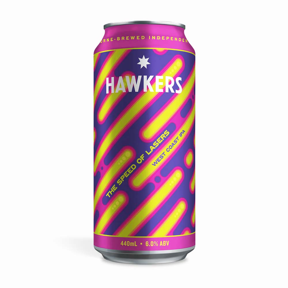 Hawkers Beer - The Speed of Lasers West Coast IPA