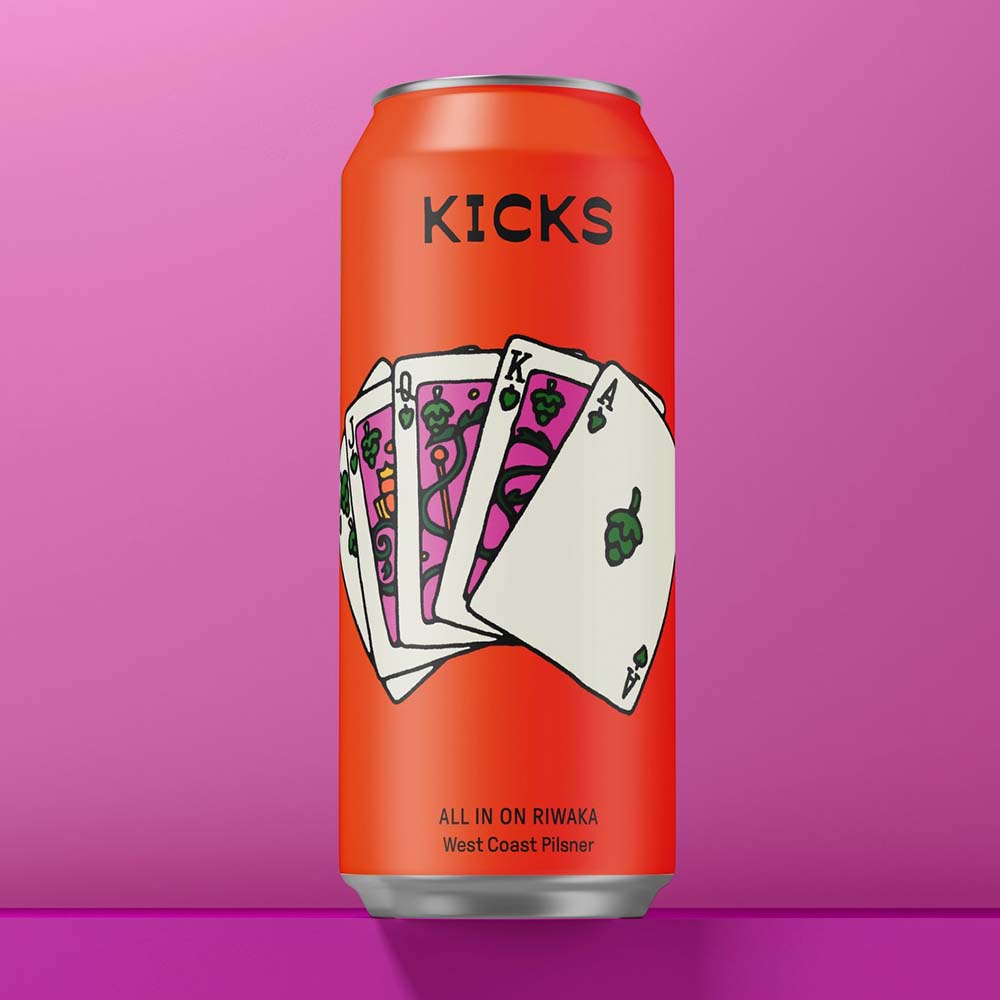 Kicks Brewing - All In On Riwaka West Coast Pilsner