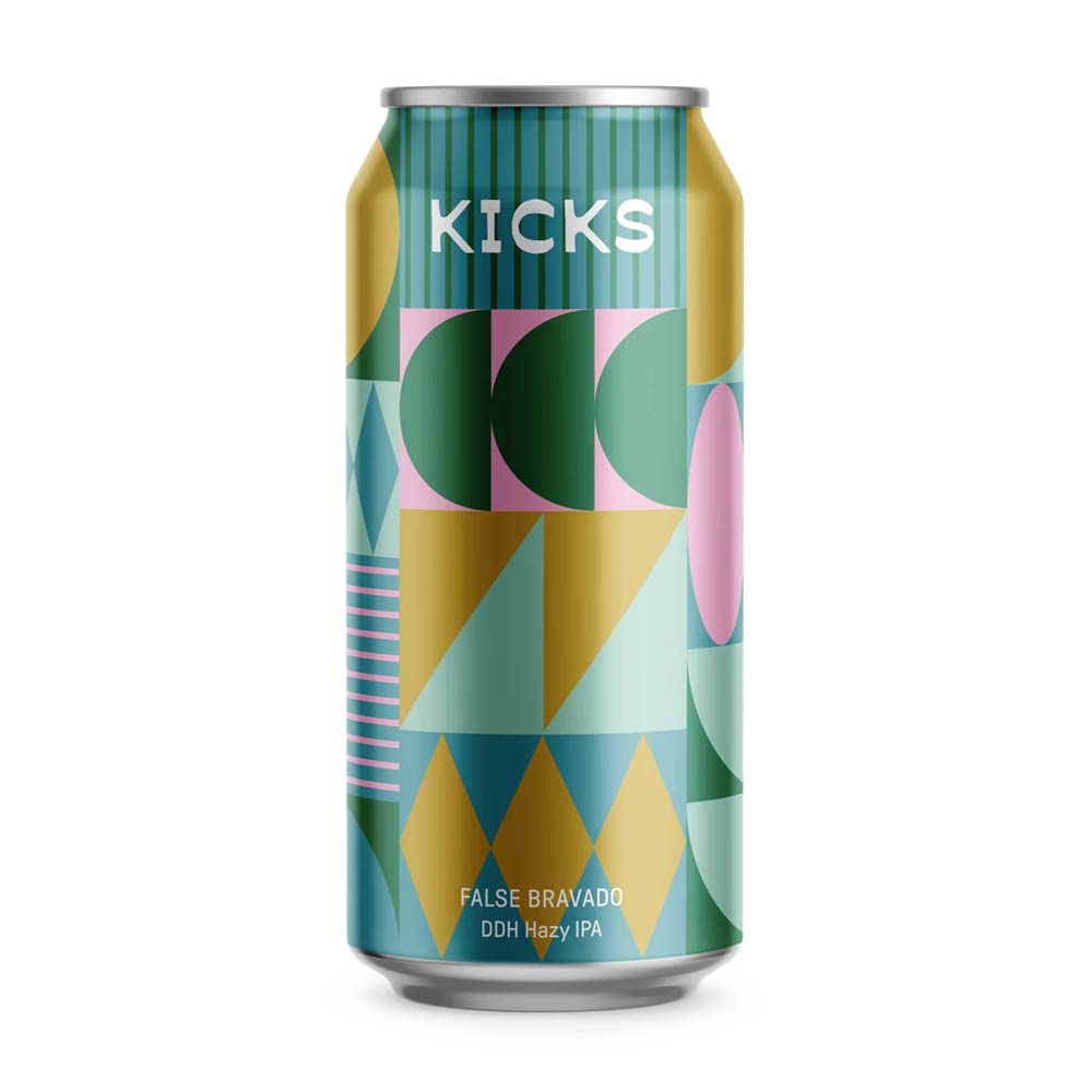 Kicks Brewing - False Bravado DDH Hazy IPA (Copy)