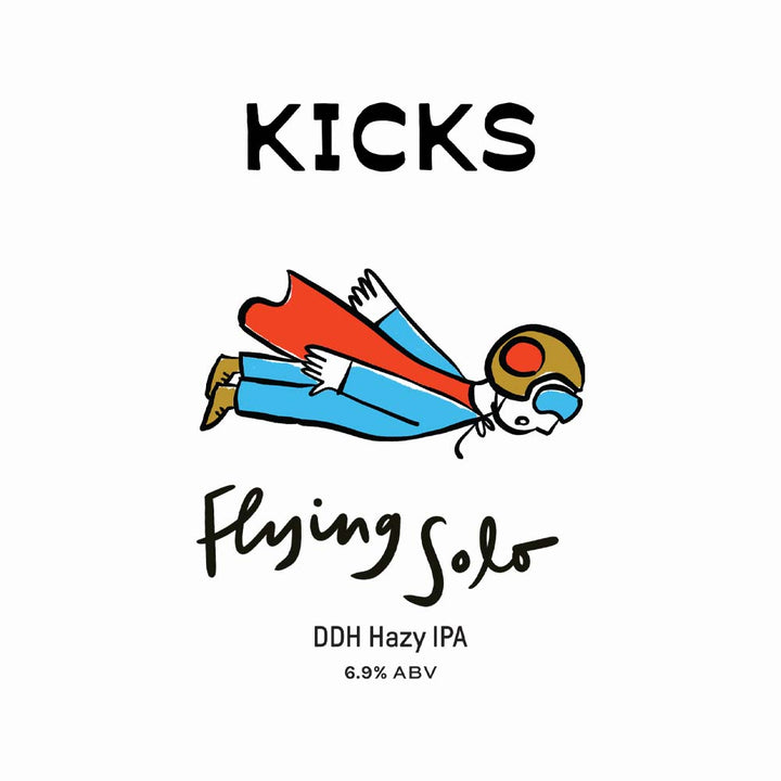 #5 Kicks Brewing - Flying Solo DDH Hazy IPA