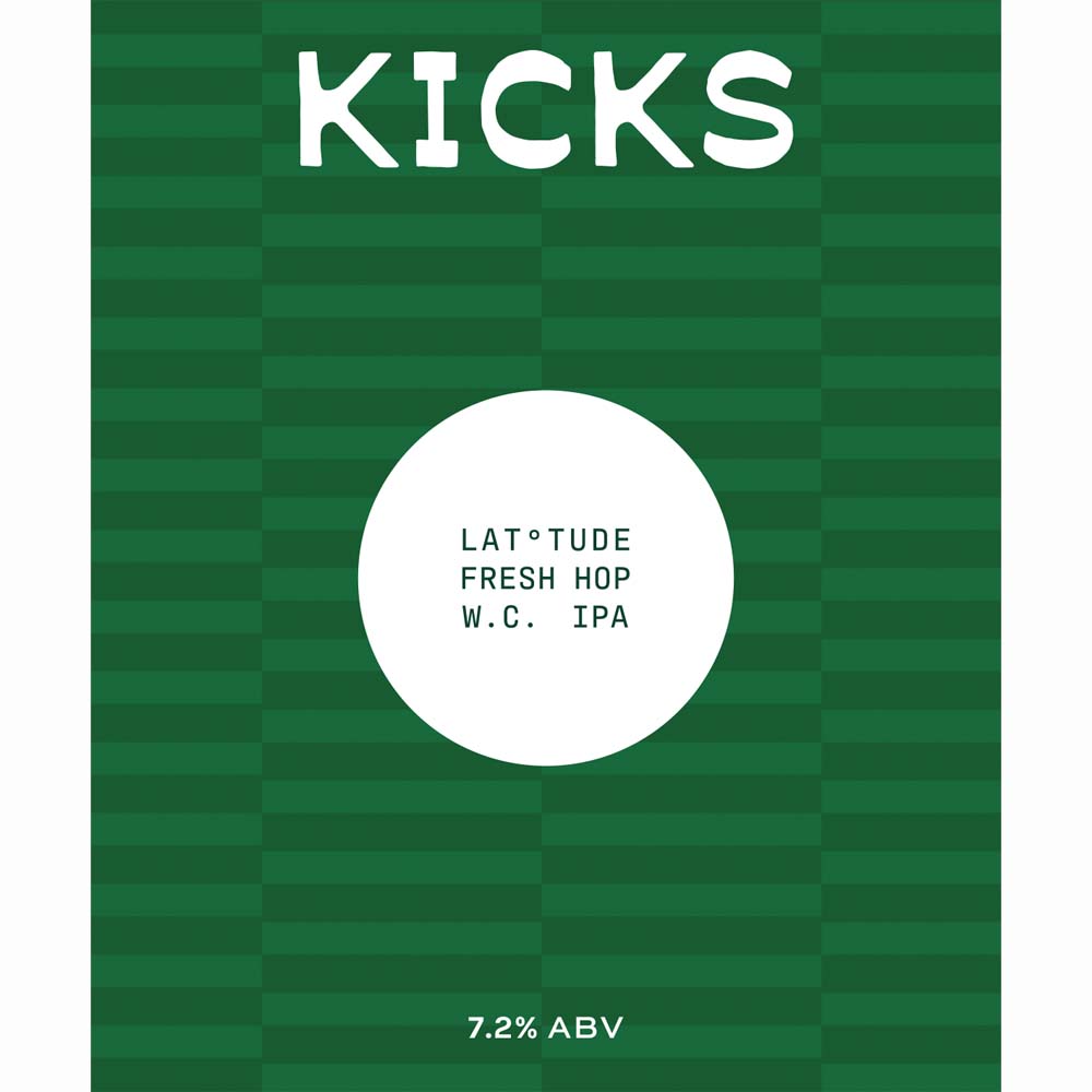 #4 Kicks Brewing - Latitude West Coast IPA