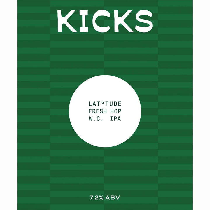 #4 Kicks Brewing - Latitude West Coast IPA