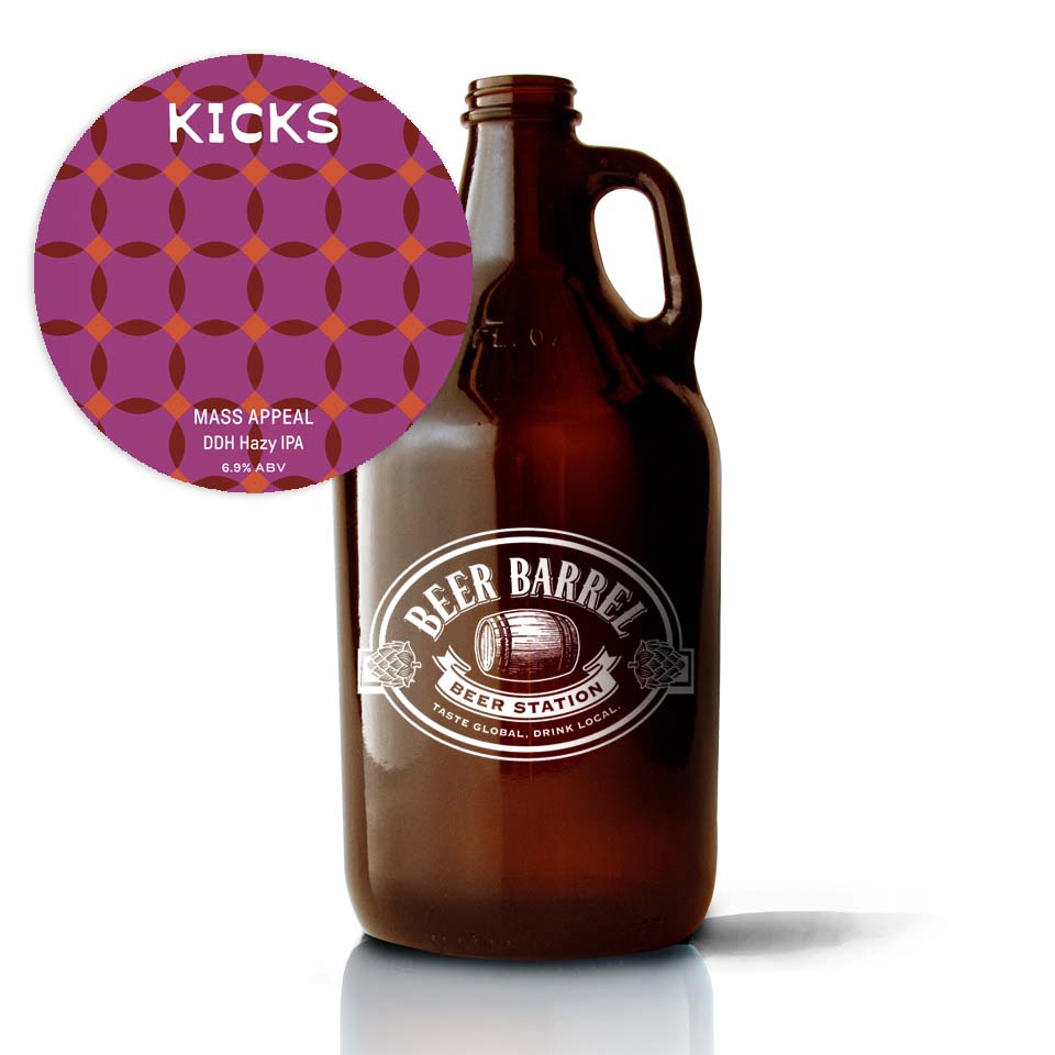 #4 Kicks Brewing - Mass Appeal Hazy IPA