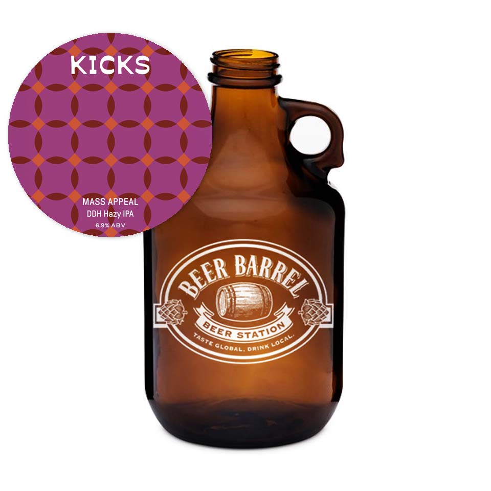 #4 Kicks Brewing - Mass Appeal Hazy IPA