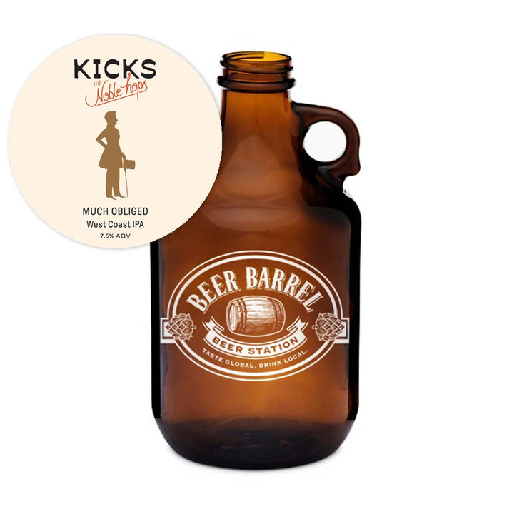 #2 Kicks Brewing - Much Obliged West Coast IPA