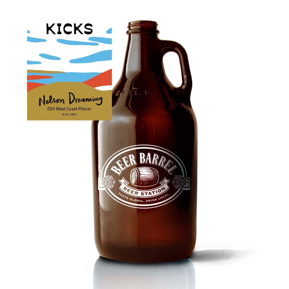 #3 Kicks Brewing - Nelson Dreaming West Coast Pilsner