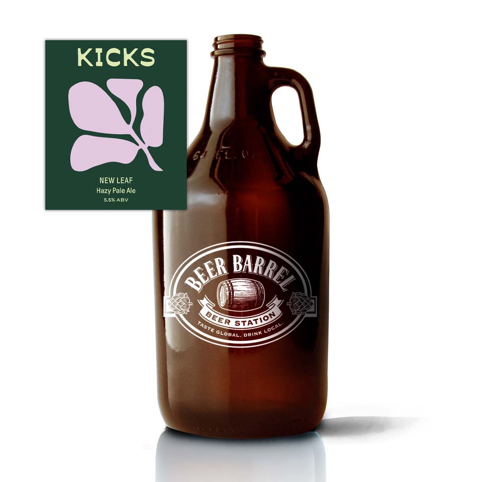 #5 Kicks Brewing - New Leaf Hazy Pale Ale