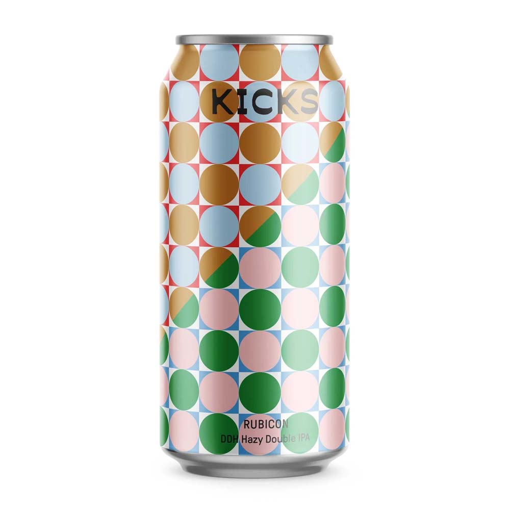 Kicks Brewing - Rubicon DDH Hazy Double IPA