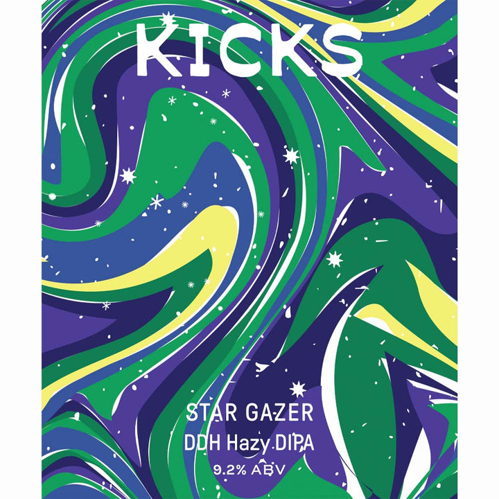 #4 Kicks Brewing - Star Gazer DDH Hazy Double IPA