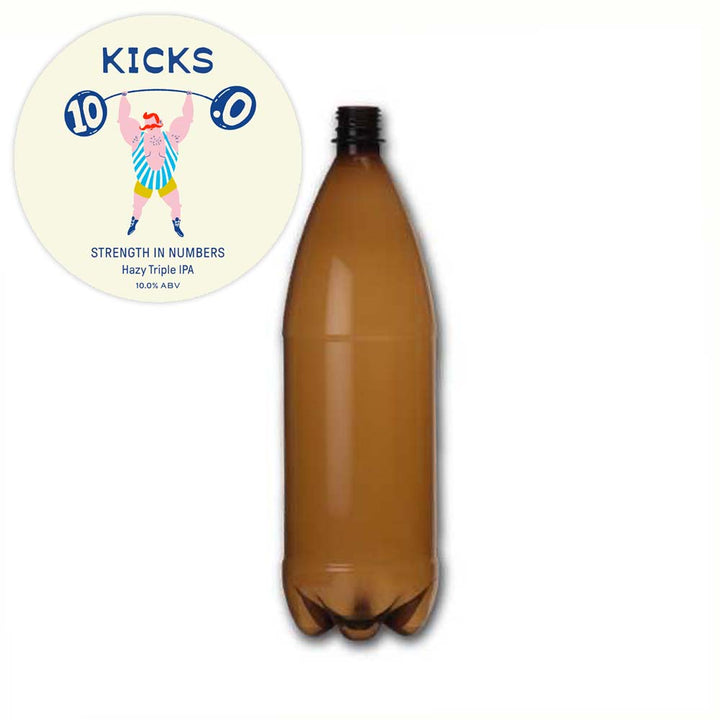 #3 Kicks Brewing - Strength in Numbers Hazy Triple IPA