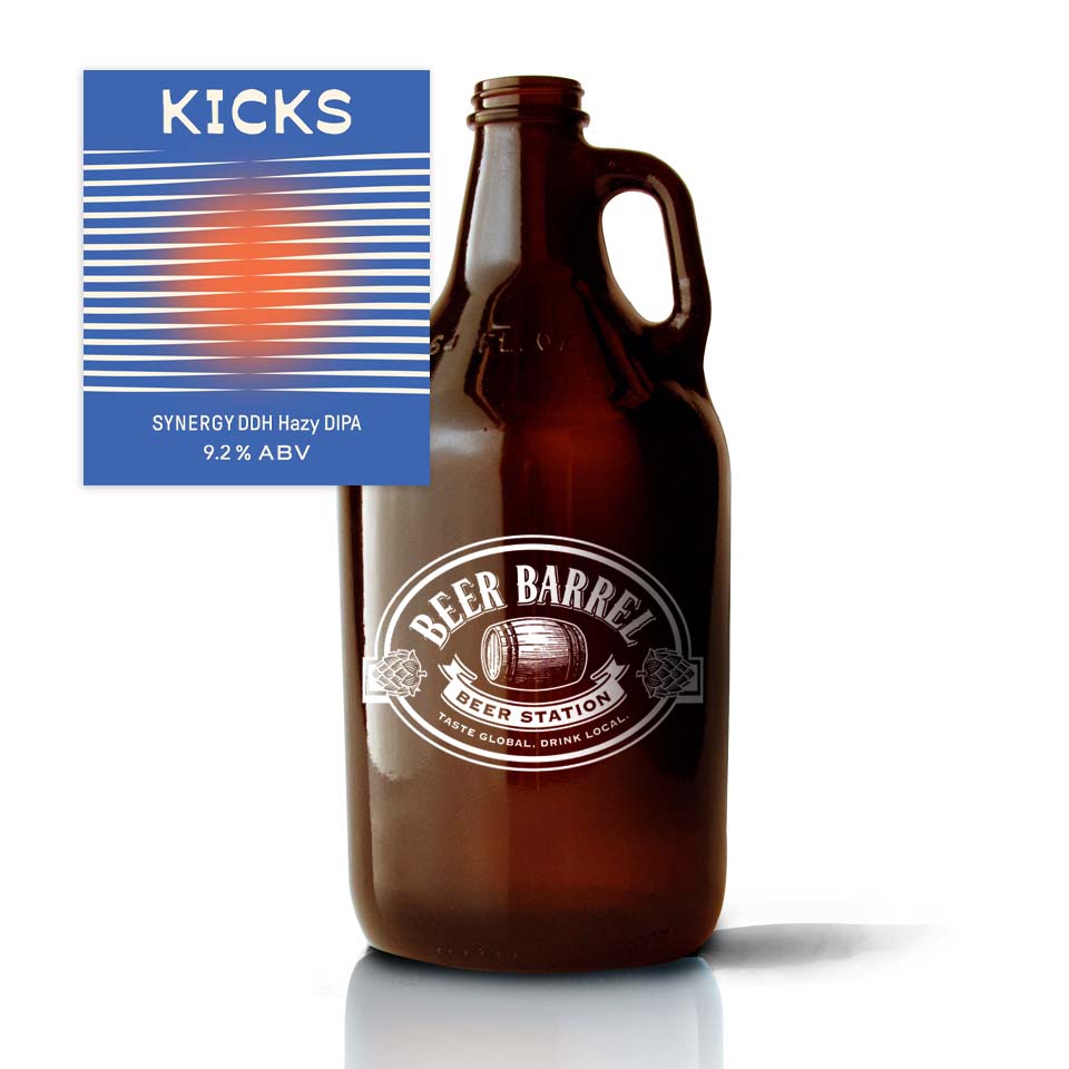 #5 Kicks Brewing - Synergy DDH Hazy Double IPA