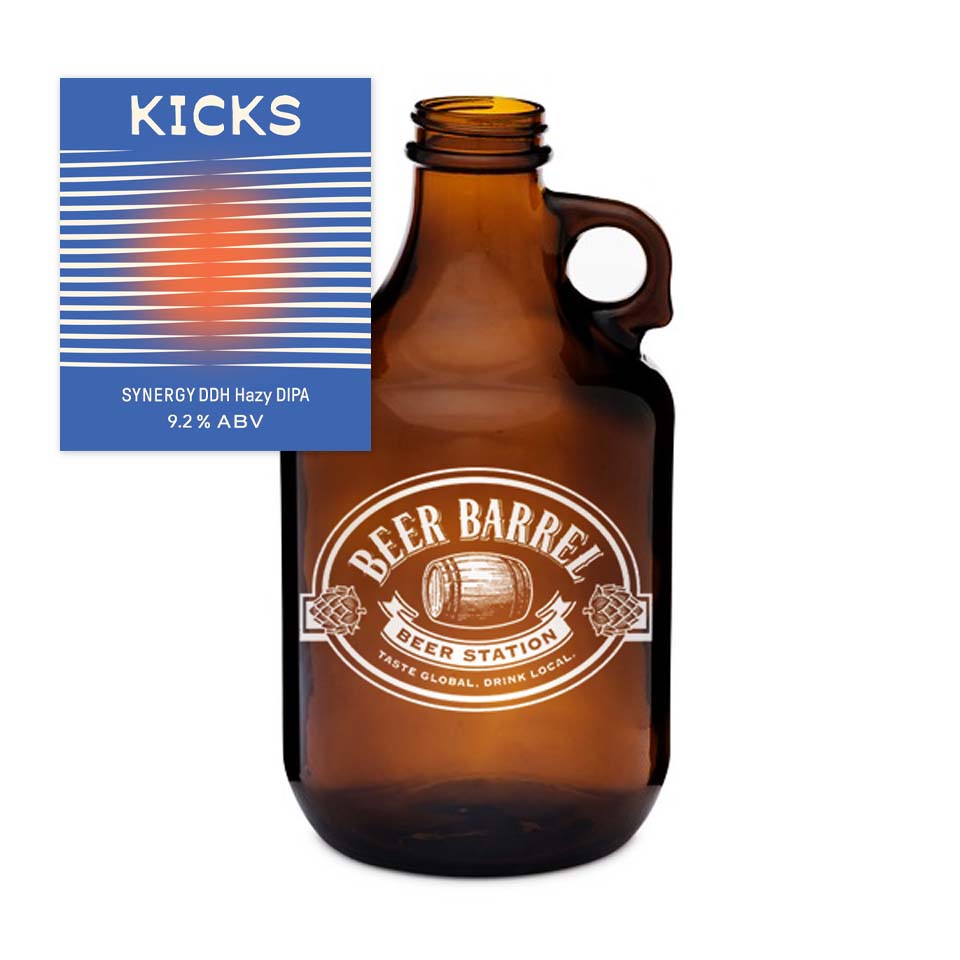 #5 Kicks Brewing - Synergy DDH Hazy Double IPA