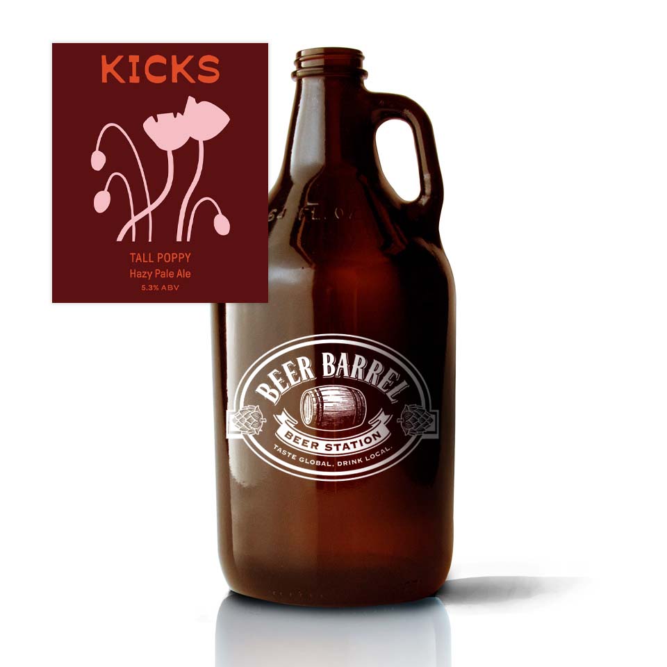#4 Kicks Brewing - Tall Poppy Hazy Pale Ale