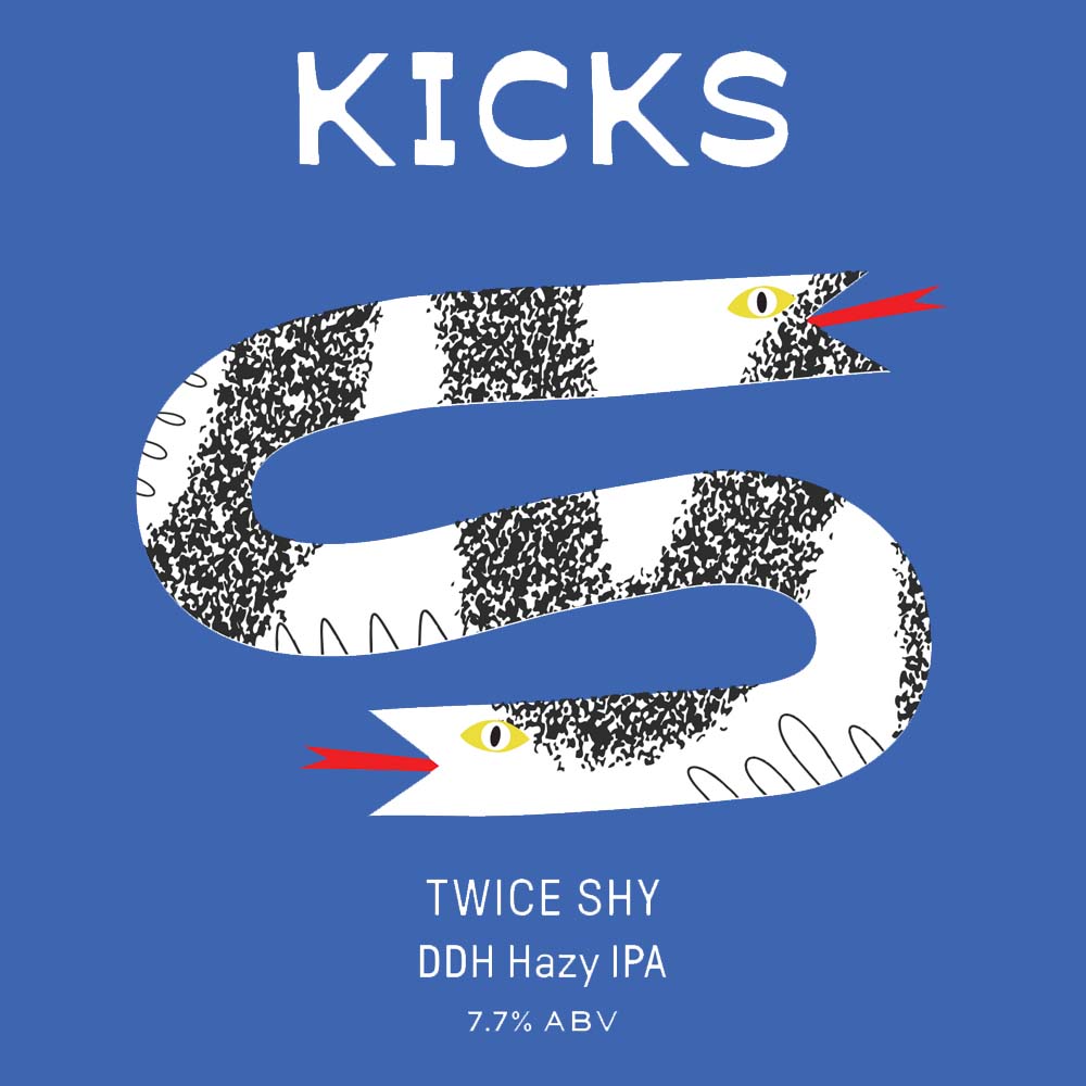 #4 Kicks Brewing - Twice Shy DDH Hazy IPA