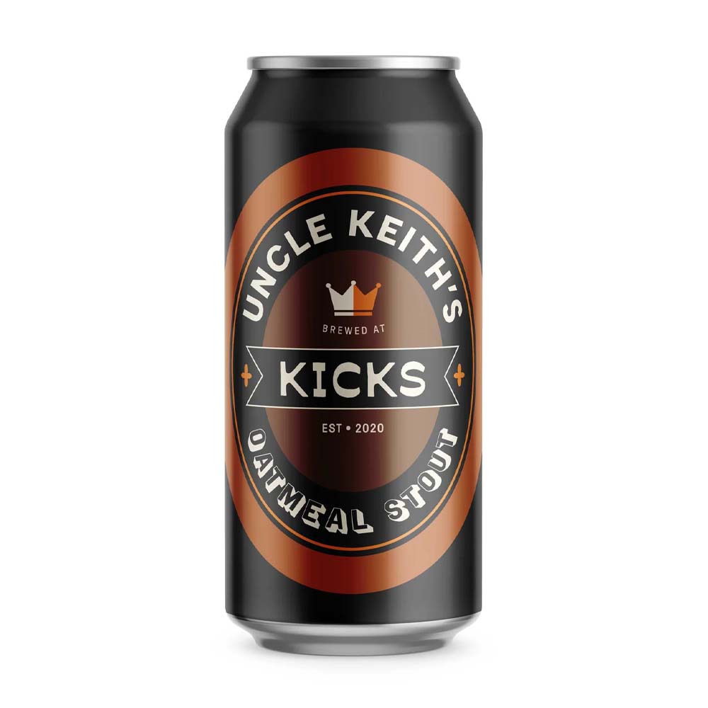 Kicks Brewing - Uncle Keith's Oatmeal Stout