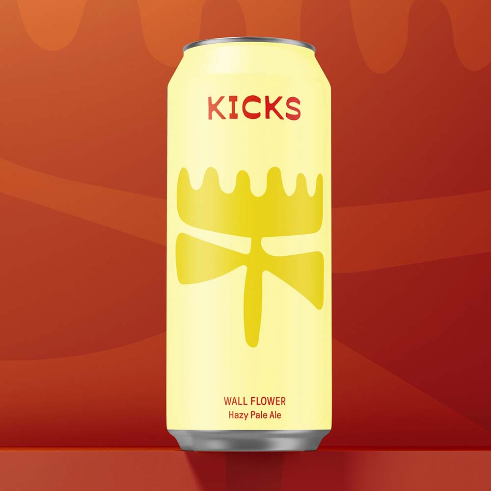 Kicks Brewing - Wall Flower Hazy Pale Ale