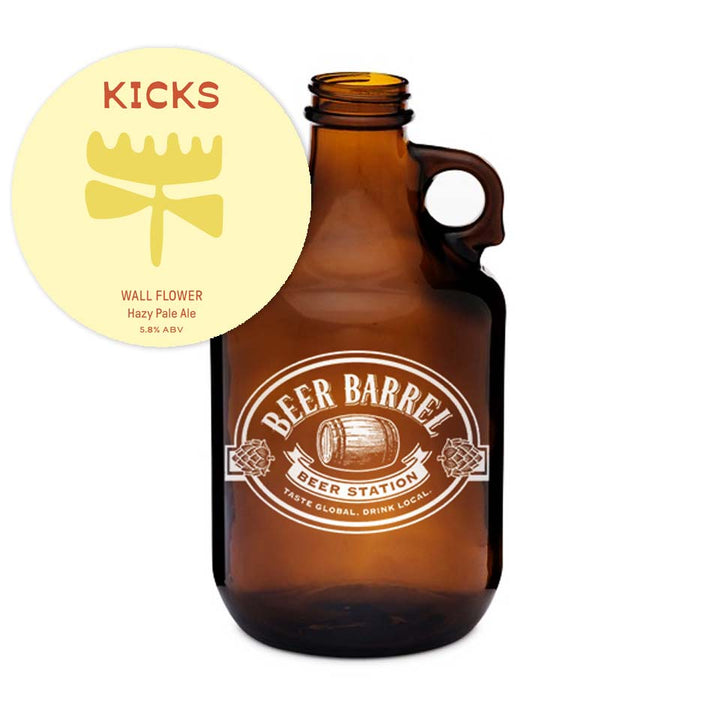 #3 Kicks Brewing - Wall Flower Hazy Pale Ale
