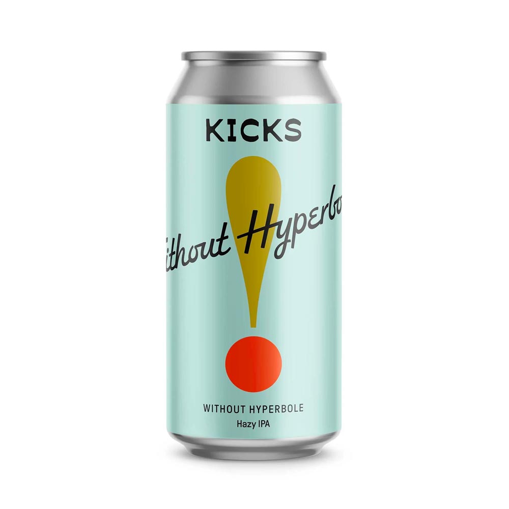 Kicks Brewing - Without Hyperbole Hazy IPA - FEATURED IN OUR ADVENT CALENDAR