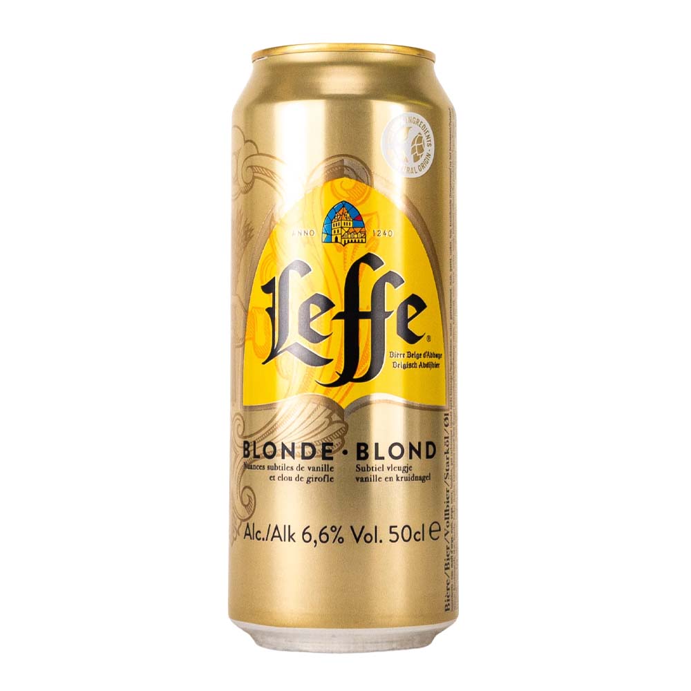LEFFE BLONDE Belgian Blonde 500ml Can