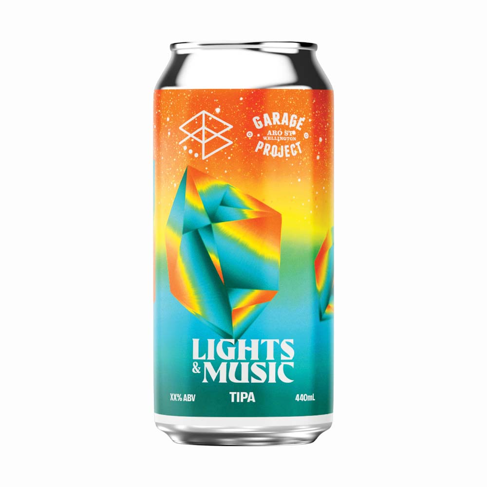 Range Brewing x Garage Project - Lights & Music Triple IPA
