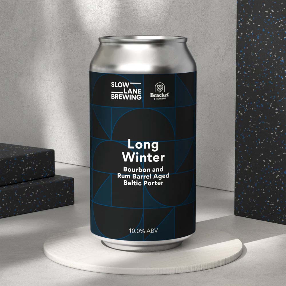 Slow Lane Brewing - Long Winter - Bourbon and Rum Barrel Aged Baltic Porter