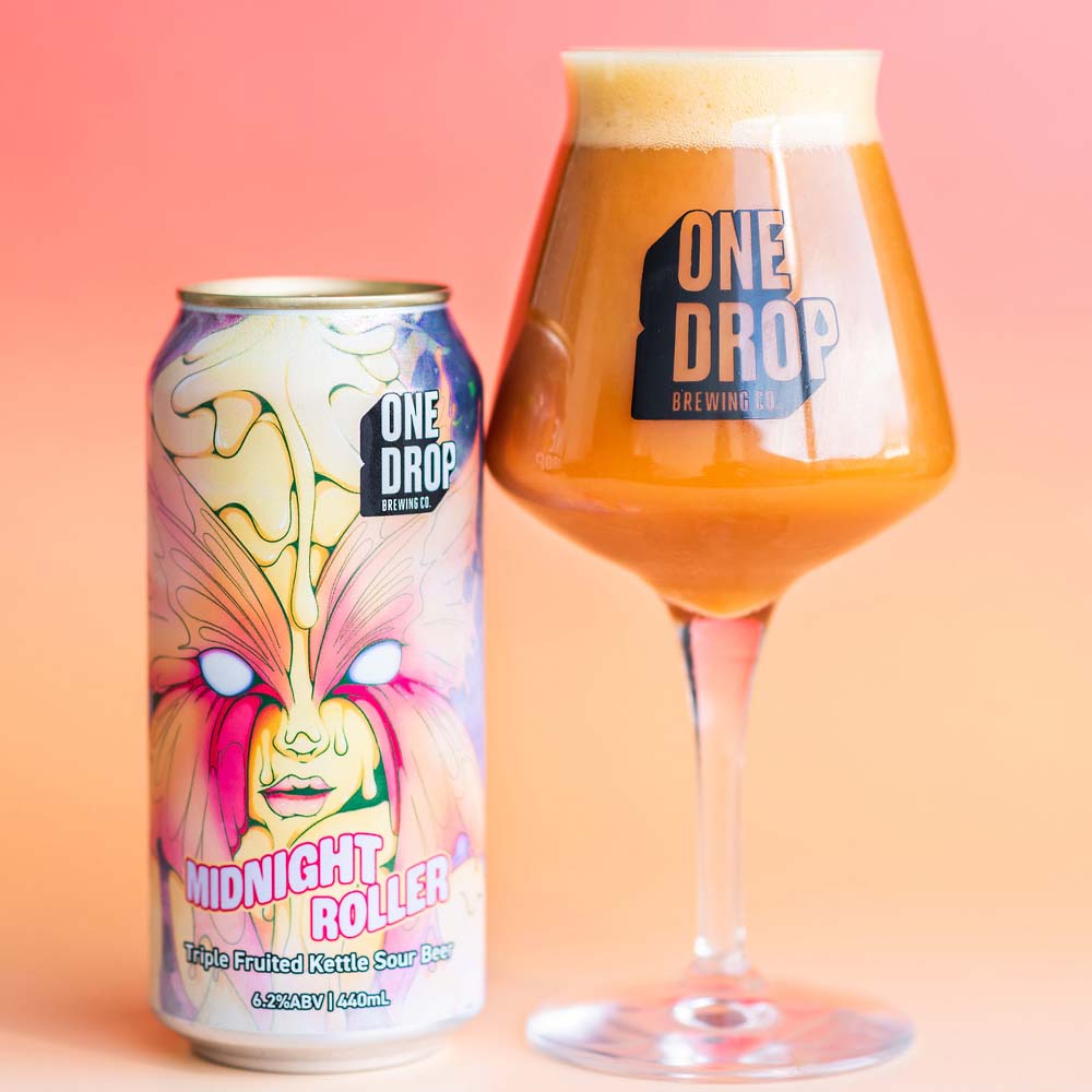 One Drop Brewing - Midnight Roller Triple Fruited Kettle Sour Ale