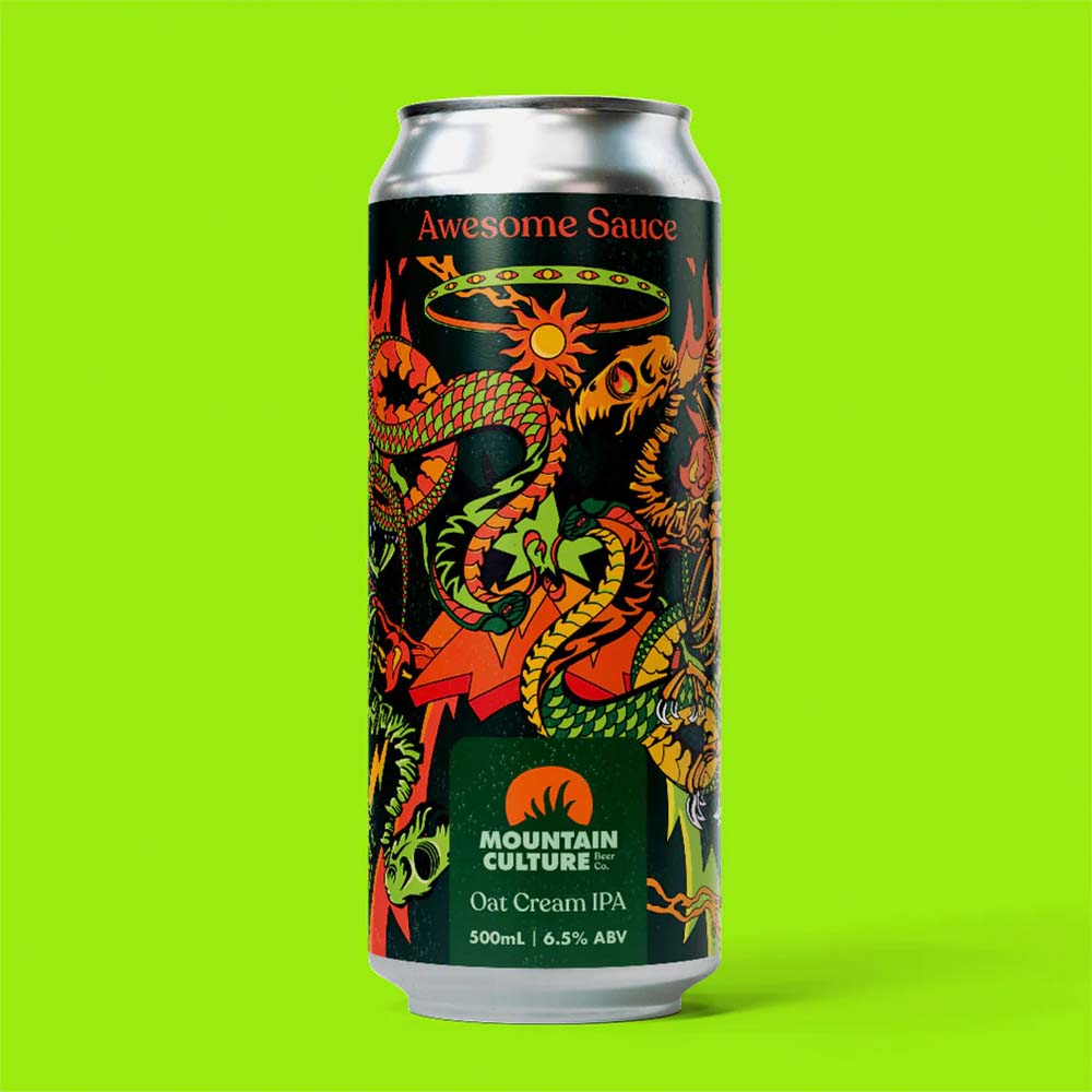 Mountain Culture Beer Co. - Awesome Sauce Oat Cream IPA