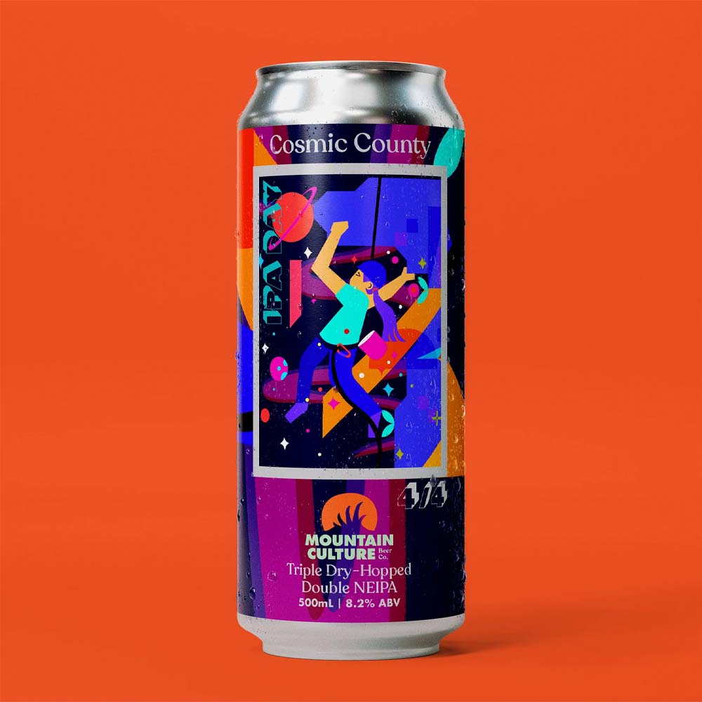 Mountain Culture Beer Co. - Cosmic County Triple Dry Hopped Double NEIPA