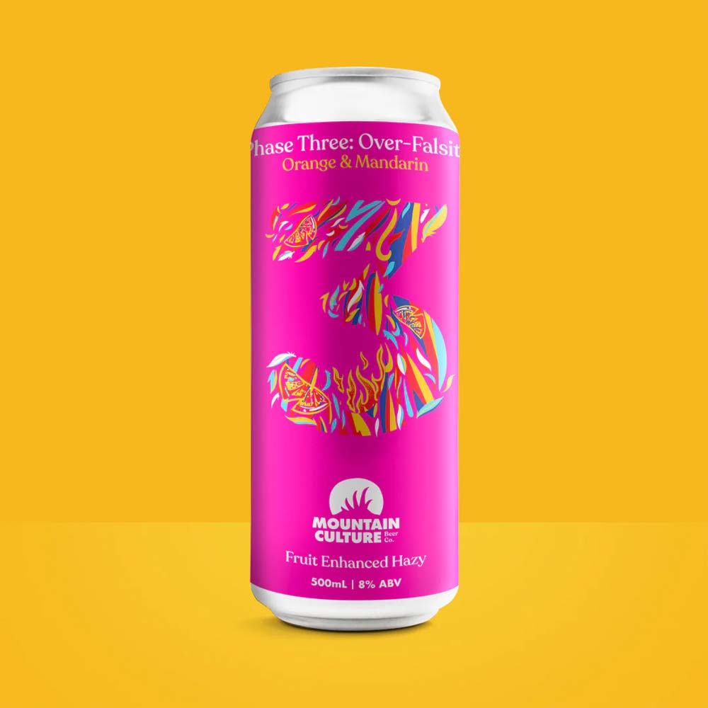 Mountain Culture Beer Co. - Phase 3: Over-Falsity - Fruit Enhanced Hazy (Orange & Mandarin)