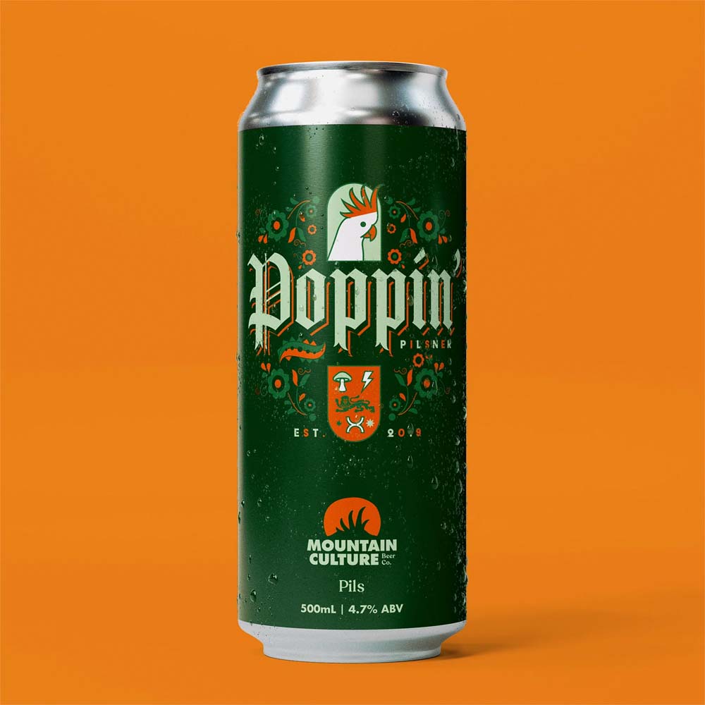 Mountain Culture Beer Co. - Poppin' Oktoberfest Pilsner