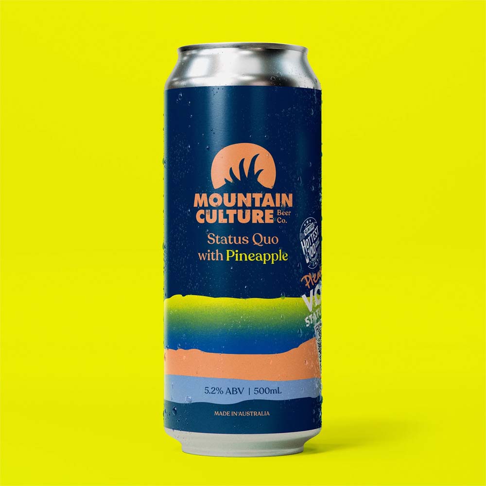 Mountain Culture Beer Co. - Status Quo with Pineapple Hazy Pale Ale