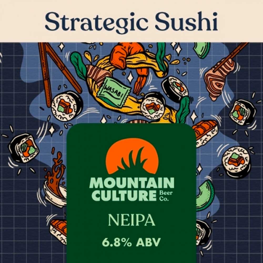 #13 Mountain Culture Beer Co. - Strategic Sushi NEIPA