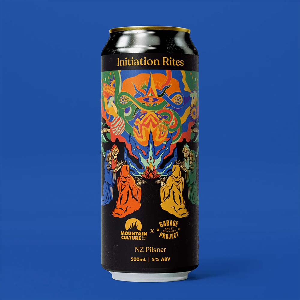 Mountain Culture x Garage Project - Initiation Rites Festival NZ Hopped Pilsner