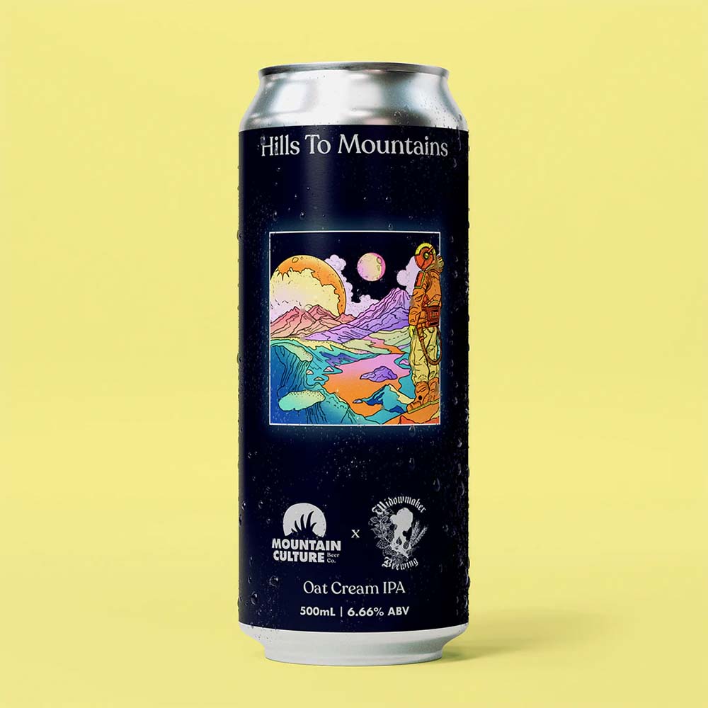 Mountain Culture x Widowmaker - Hills To Mountains Oat Cream IPA