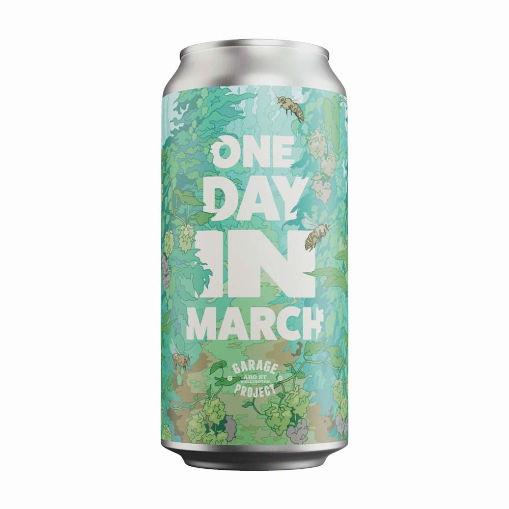 Garage Project - One Day in March Fresh hopped hazy harvest IPA