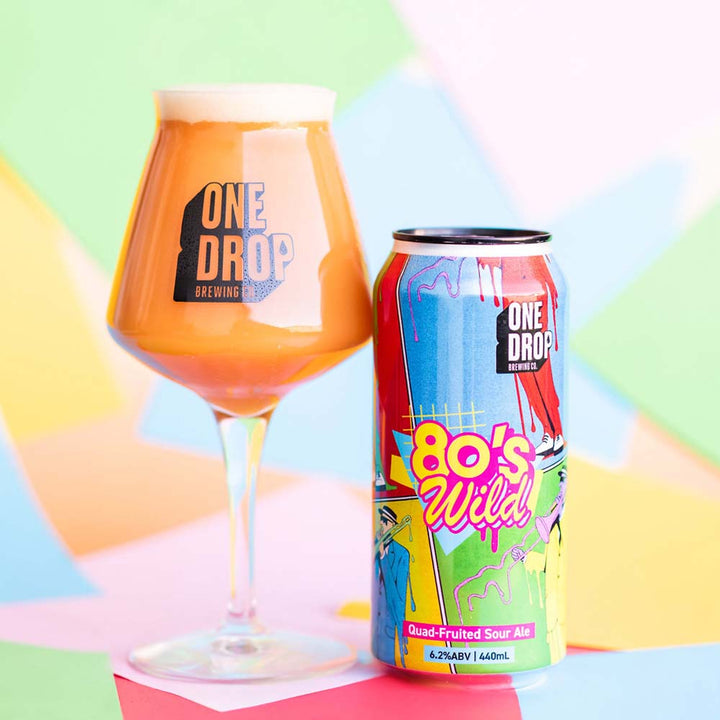 One Drop Brewing - 80's Wild Quad-Fruited Fresh Sour Ale