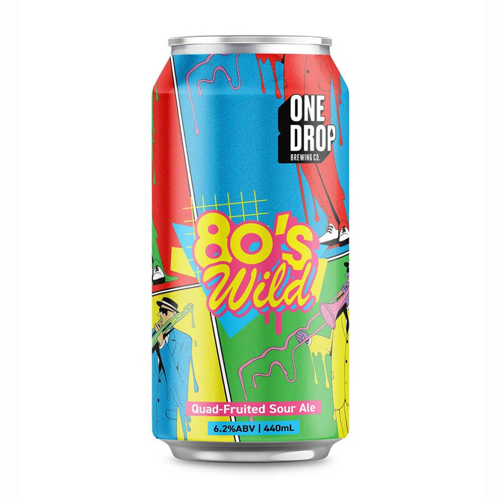 One Drop Brewing - 80's Wild Quad-Fruited Fresh Sour Ale