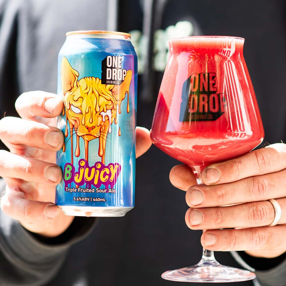One Drop Brewing - B-Juicy - Triple Fruited Sour Ale