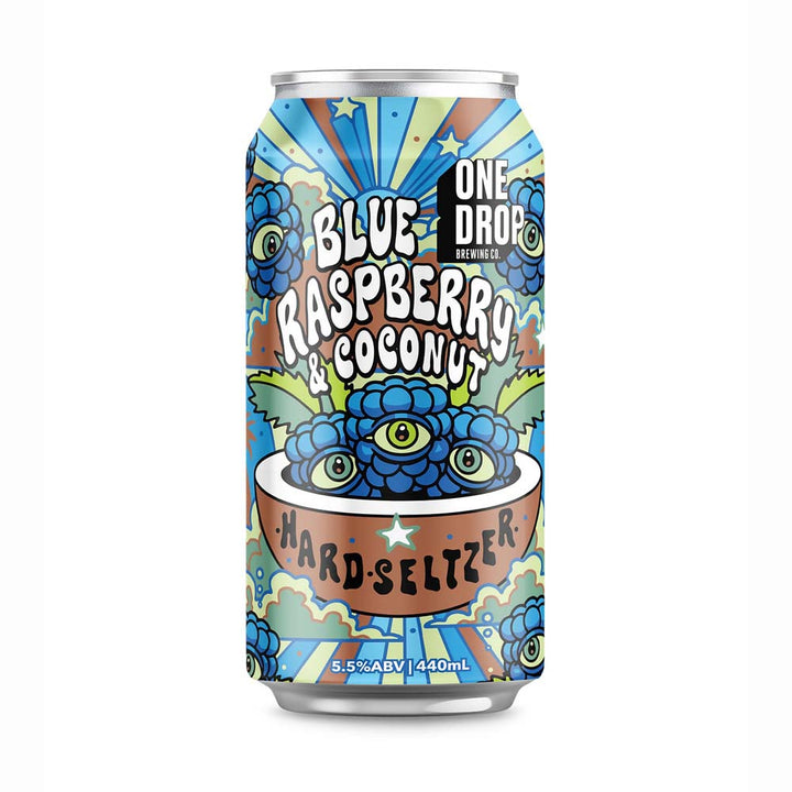 One Drop Brewing - Blue Raspberry Seltzer