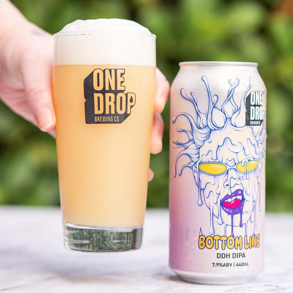 One Drop Brewing - Bottom Line DDH Double IPA