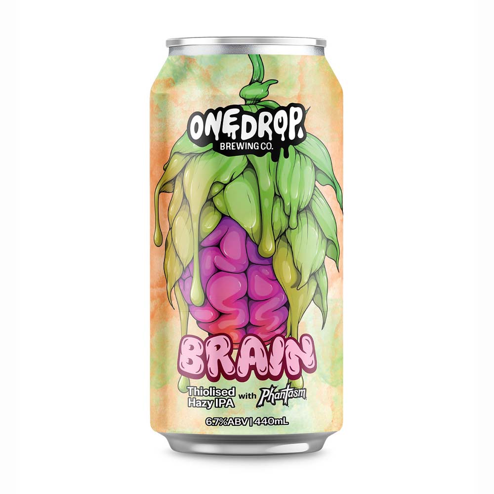 One Drop Brewing - Brain - Thiolised Hazy IPA with Phantasm