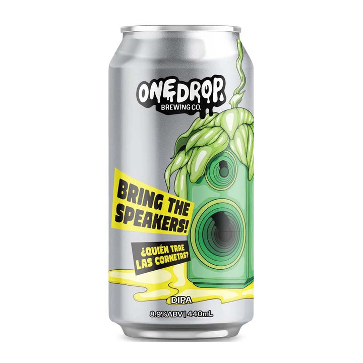 One Drop Brewing - Bring the Speakers Hazy Double IPA