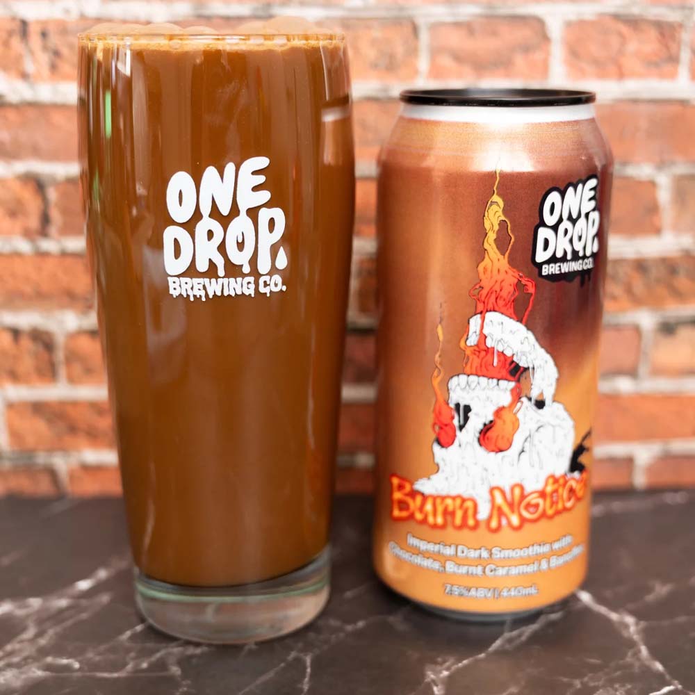 One Drop Brewing - Burn Notice - Cream Imperial Pastry Stout*