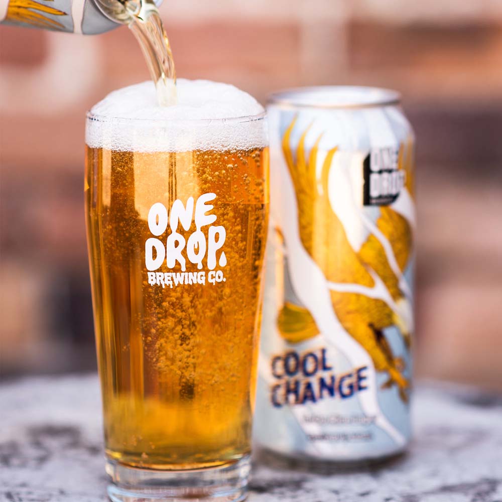 One Drop Brewing - Cool Change - LoDo Rice Lager