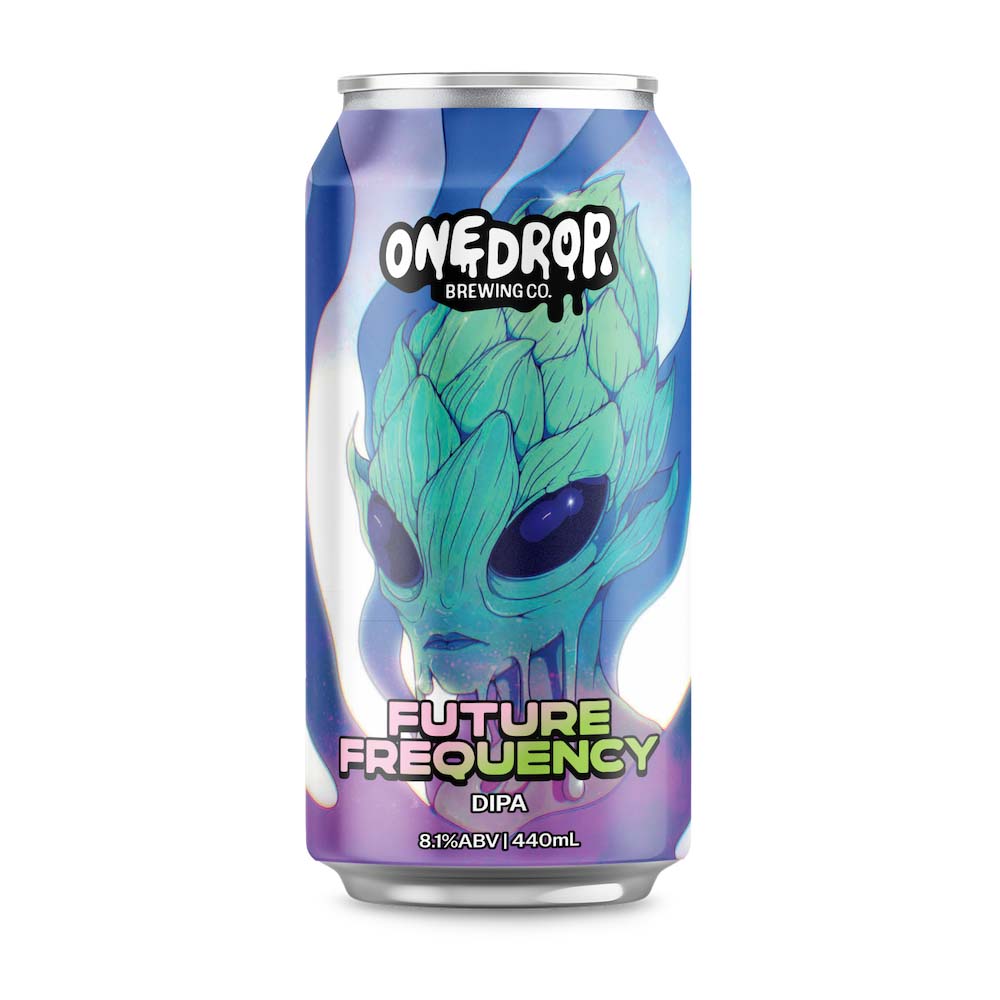 One Drop Brewing - Future Frequency Hazy Double IPA