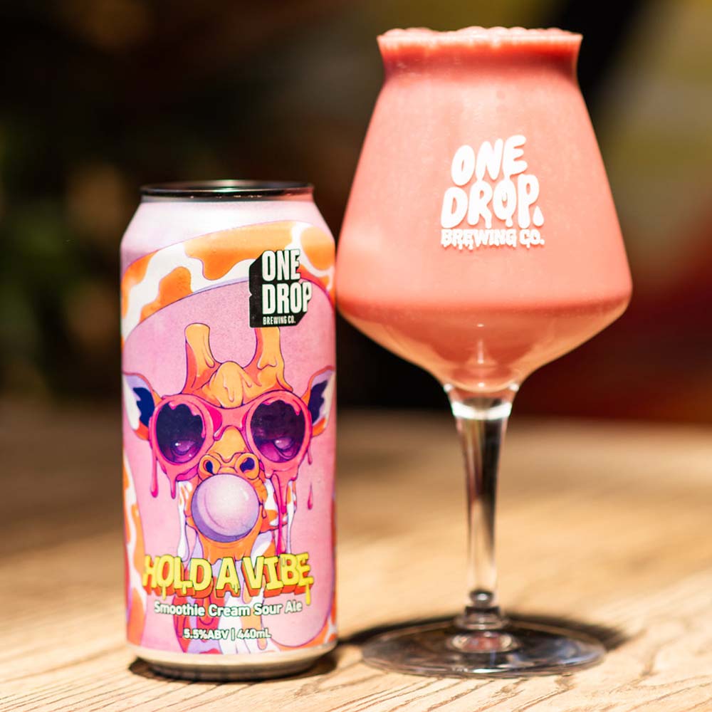 One Drop Brewing - Hold a Vibe Smoothie Cream Sour